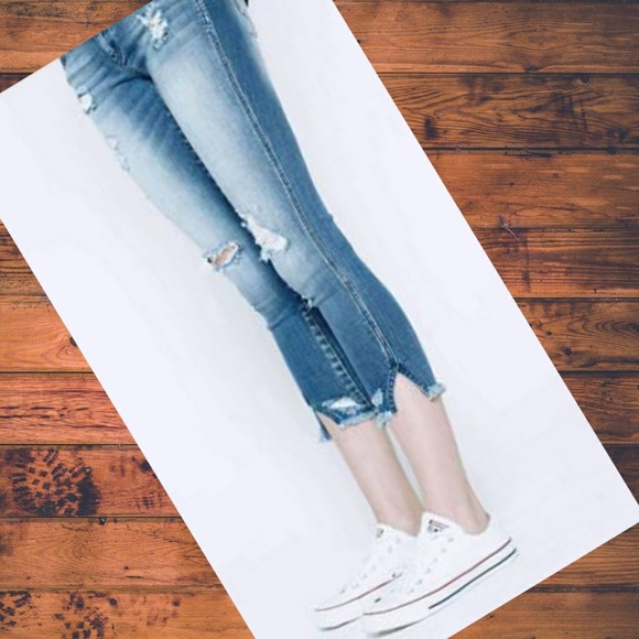 MED WASH SKINNY JEAN - Picture 3 of 4